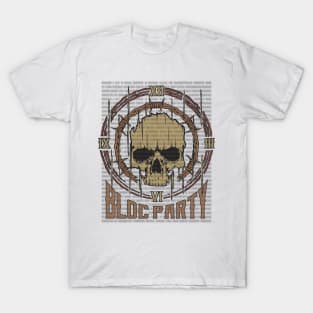 Bloc Party Vintage Skull T-Shirt